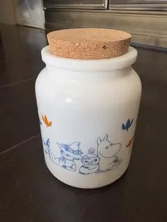 【美品】MOOMIN VALLEY PARK ガラスキャニスター