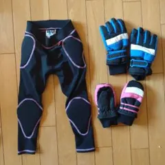 ヒップパンツとスノーグローブセット 100サイズ