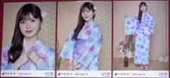 乃木坂46 小川彩 生写真 3種 浴衣2025