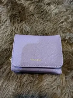 niko and... ラベンダー 三つ折り財布