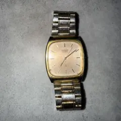 1979年製SEIKO セイコー 5930-5300 ゴールドスクエア　八角 1979年製SEIKO セイコー 5930-5300 ＊ゴールドスクエア 八角 - メルカリ