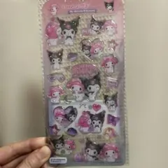 My Melody & Kuromi ドロップジェリーシール