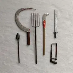 【13日の金曜日】農具♡6本set♡ジェイソンボーヒーズ♡武器♡ホラー♡ネカのサムネイル