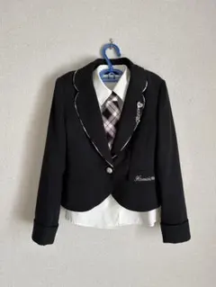 黒ブレザー キッズ フォーマル ドレス 女の子 150