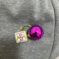 マツケンサンバ♡ハローキティミラーボール付きキーホルダー