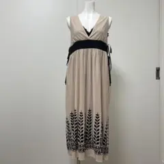 結婚式/パーティー/ワンピースドレス・キャミ・ストールの3点セット　ノースリーブ