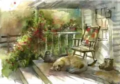 水彩画 原画 GARDEN - メルカリ