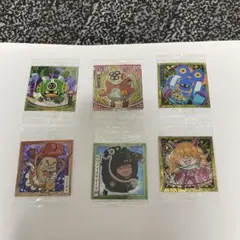 ワンピースウエハースシール6枚セット