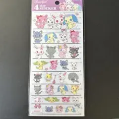 ジュエルペット 4サイズステッカー