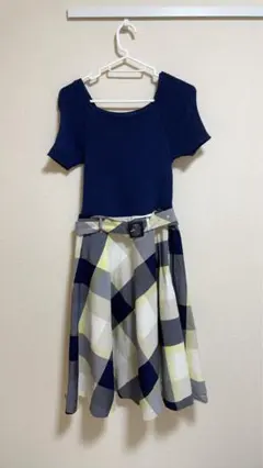 BLUE LABEL CRESTBRIDGEドッキングワンピース