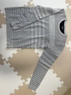 NICOLE CLUB FOR MEN グレー セーター サイズ46（M相当）