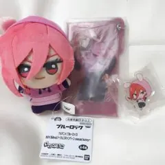 ブルーロック ちびぐるみ　アクスタ ポーチ Casual bunny　千切セット