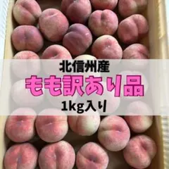 北信州産　もも　訳あり品　1kgのサムネイル