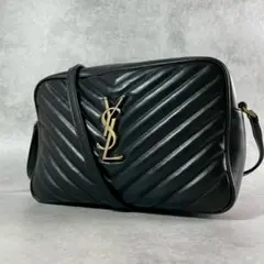 【大人気】SAINT LAURENT ショルダーバッグ カメラバッグ 黒 YSL