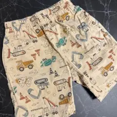 moujonjon はたらく車 パンツ 90サイズのサムネイル