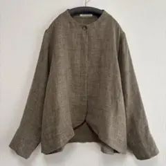 即配送】nest Robe リネンボタンルーズベスト - メルカリ