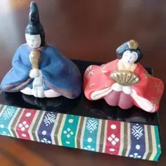 陶器製 雛人形
