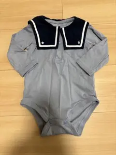 ブランシェス セーラー襟 ロンパース 80サイズ(小さめ)