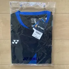 YONEX メンズゲームシャツ10668 黒/青