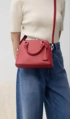 AZUL by moussy 2way ショルダーバッグ　赤