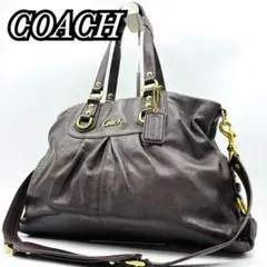 COACH Ashley Tote Bag Shoulder Bag brown
