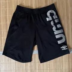 アンブロ　ハーフパンツ　ブラック　Lサイズ
