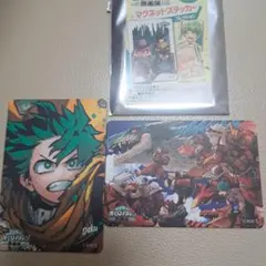 僕のヒーローアカデミア 原画展 マグネットステッカーコレクション 緑谷出久