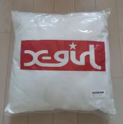 X-girl　ノベルティ　クッション