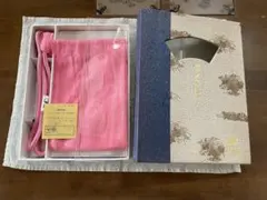 ピンク 絹 100% 帯揚げ &帯締め12,000円