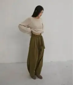 ETRE TOKYO × 矢野未希子 タックミリタリーパンツ - メルカリ