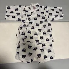 ミキハウス ダブルビー 甚平 110cm