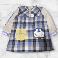 ドラえもんスモックエプロン保育士　 新品未使用タグ付き　フリーサイズ