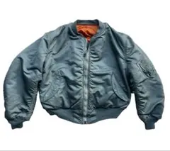 米軍空軍本物ナム戦MA-1フライトジャケット1974年官給品XLサイズ