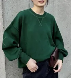 チャオパニックティピー　16色展開スウェットライクボリュームスリーブニット