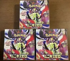 ポケモンカード　ムニキスゼロ　3BOX シュリンク付き