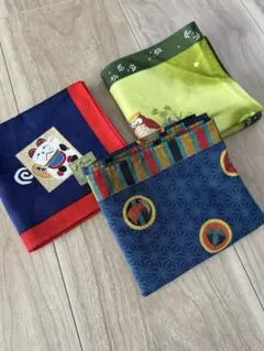 ハンカチ　三点セット