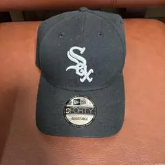 New Era 9FORTY ブラック ホワイトソックス キャップ