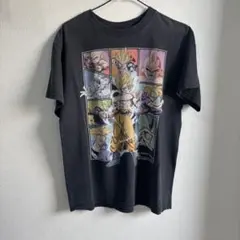 00s DRAGON BALL Z Tシャツ 黒 ブラック 悟空 ベジータ