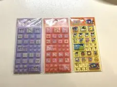正規品タイルシール　たまごっち　クロミ　キティ　サンリオ　3枚セット