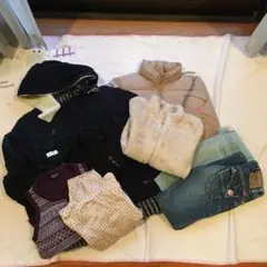 ★お値下げ★女児ガールズ冬服8点ブランド多数　サイズ130