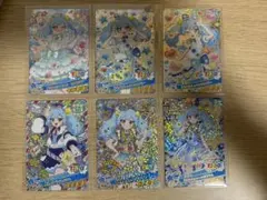 おねがいアイプリ1弾 あおい 星4 6枚セット ゆめゆめスターバズリウム