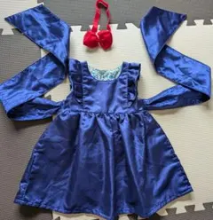 ベビー ドレス【70】瑠璃色