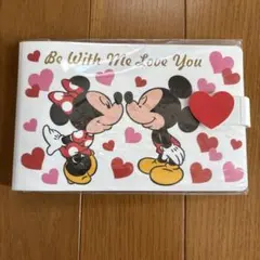 ディズニー ミッキー＆ミニー フォトアルバム 28枚収納ハート柄 【新品未開封】