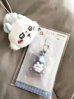 モモンガ2個セット　ちいかわ一番くじF賞ラバーチャーム+プライズ品ミニマスコット