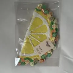 近沢レース店 タオルハンカチ レモン（柑橘系）