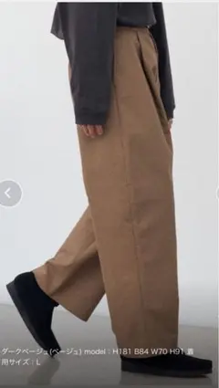 WYM LIDNM GABA DEEP TUCK PANTS