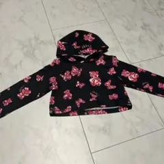 ♡SHEIN 蝶々柄 パーカー 5Y ♡