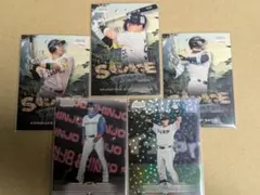 SAVAGE SLUGGERS トレーディングカード 5枚セット