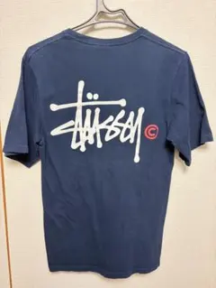 Stussy SeanFont BigLogo Tee Navyのサムネイル