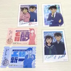 名探偵コナン　ツインブロマイド　モバイルステッカー　まとめ売り